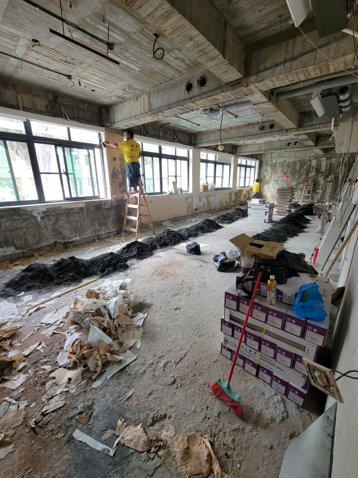 官田職訓中心-秘書室施工前